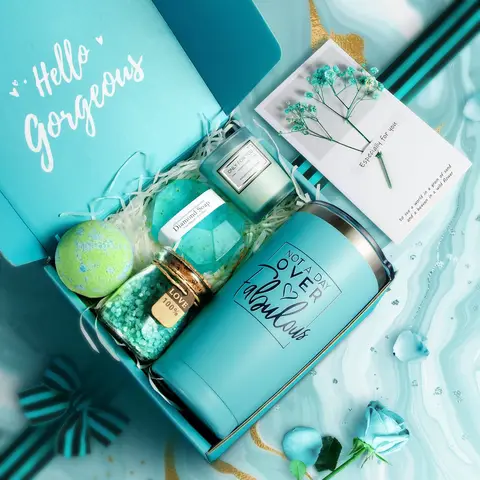 Mother's Day Turquoise Gift Box