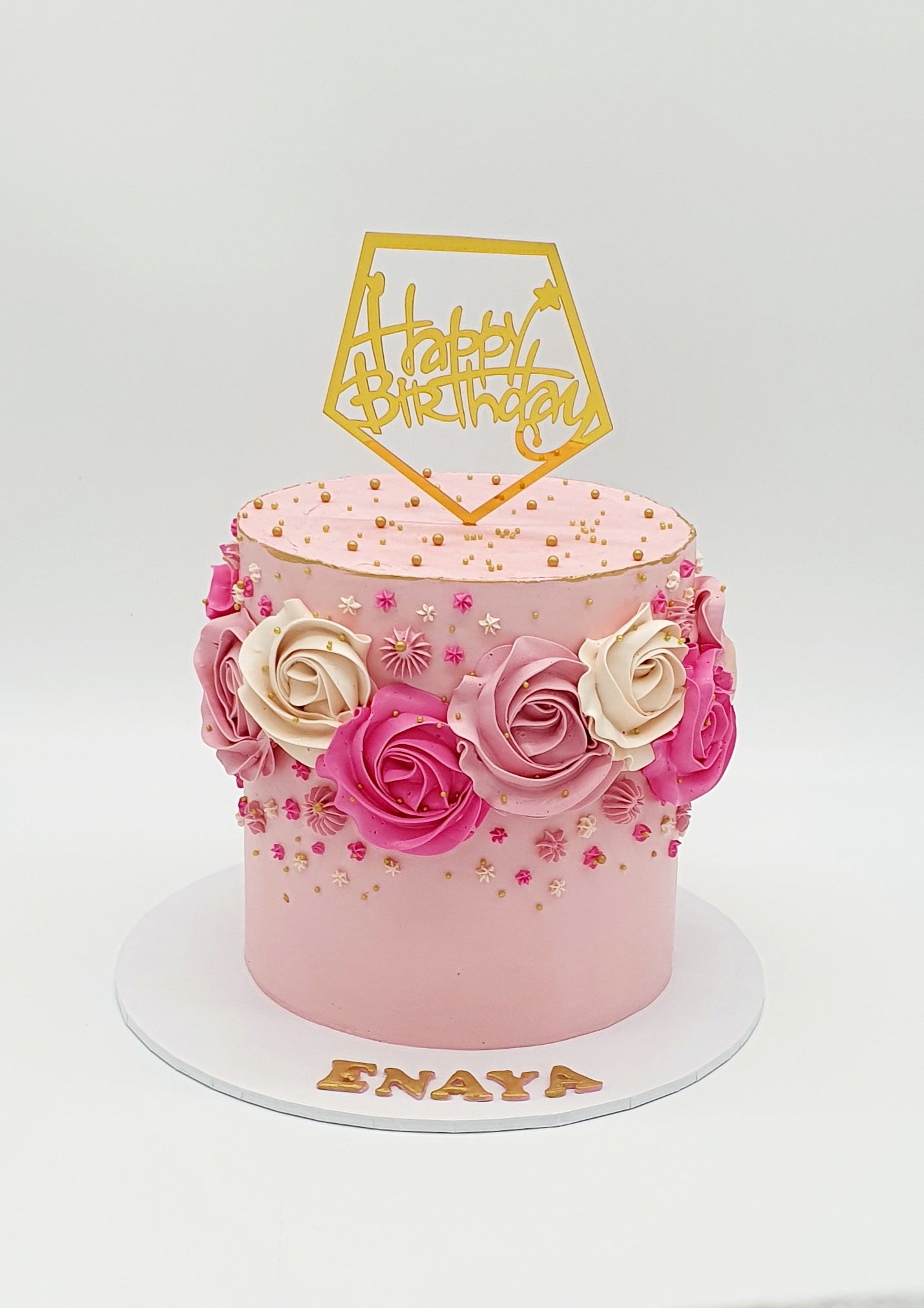 Pretty Pink Classic Cake