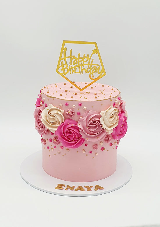 Pretty Pink Classic Cake