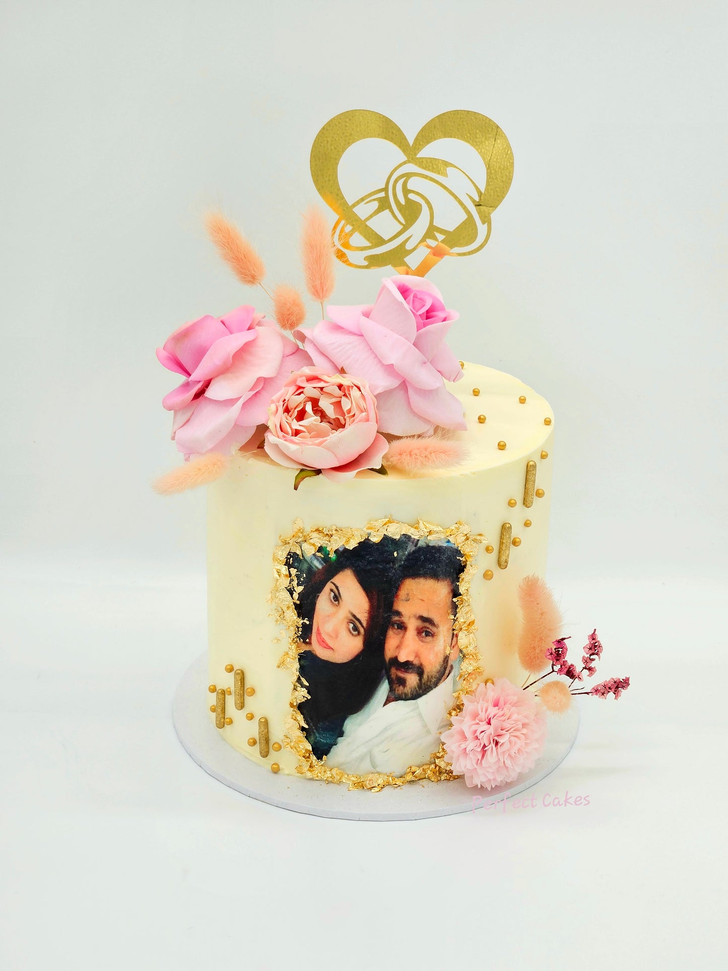 Customised Wedding Anniversary Cake