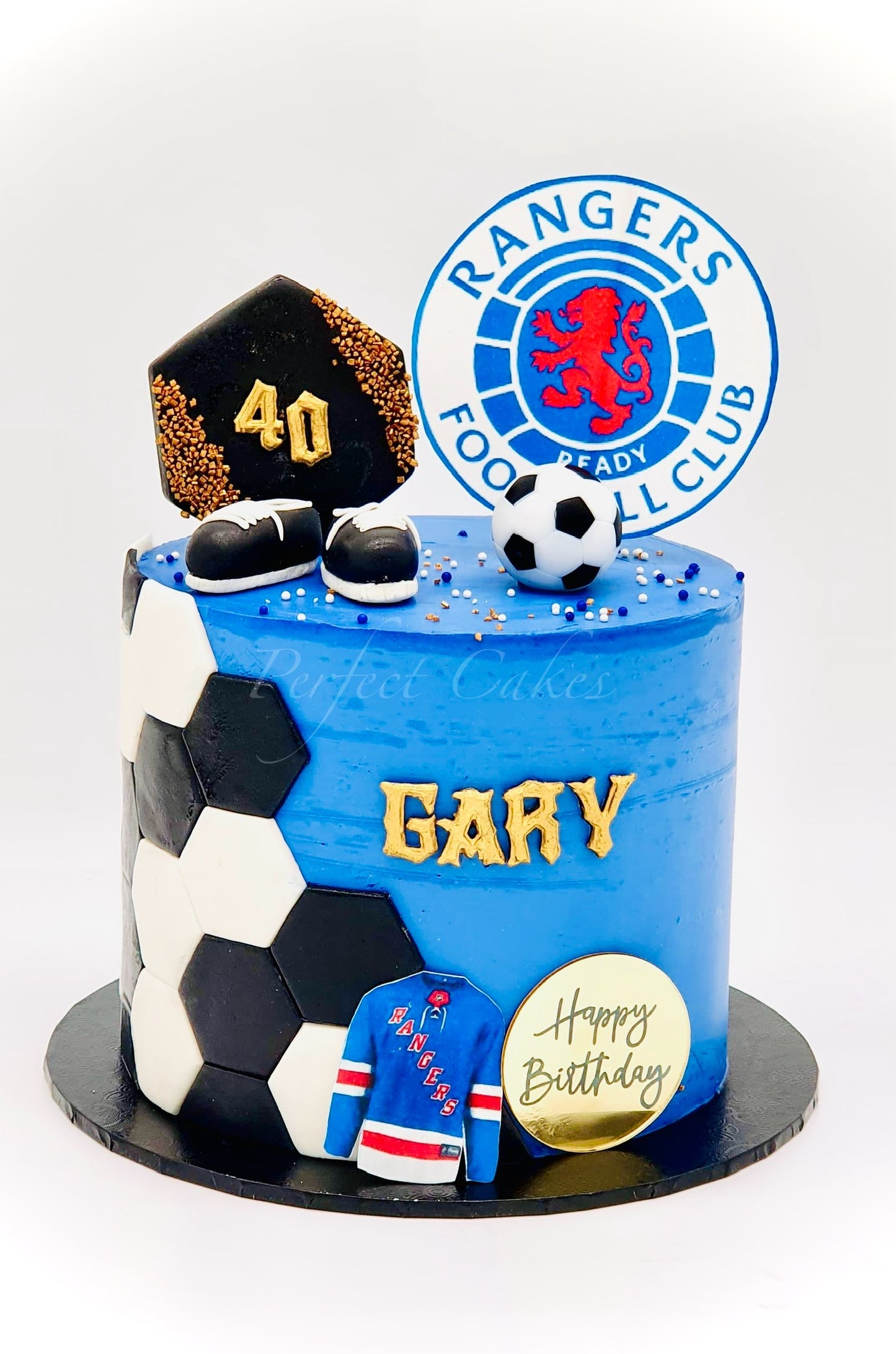 Manchester Rangers Soccer Cakes