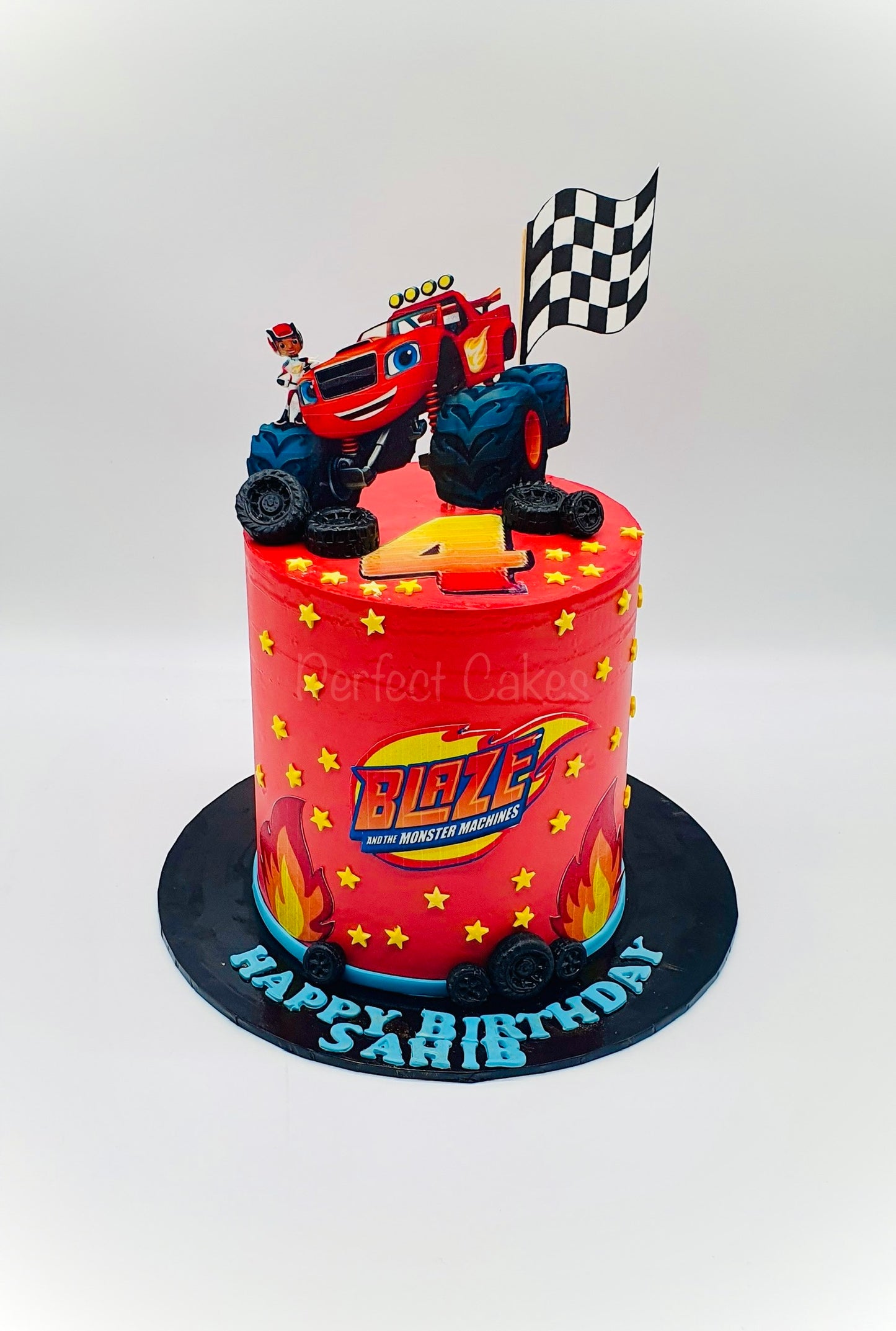 Blaze Monster Truck Cake