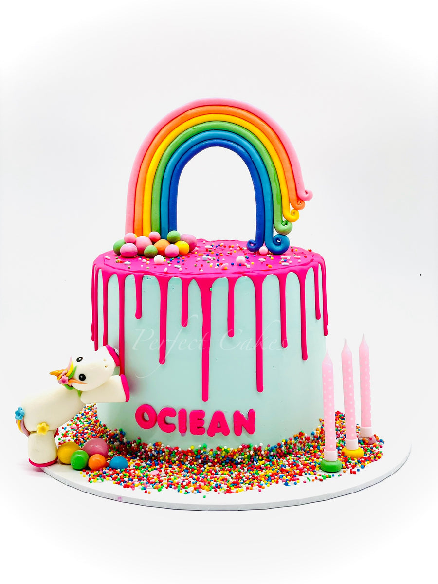 Unicorn Rainbow Cake Perfect Cakes Perth