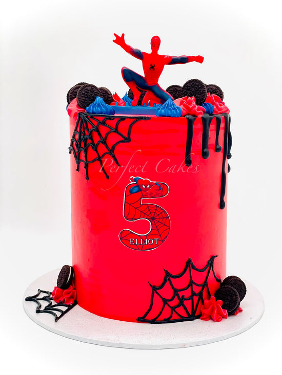 Spiderman oreo Cake