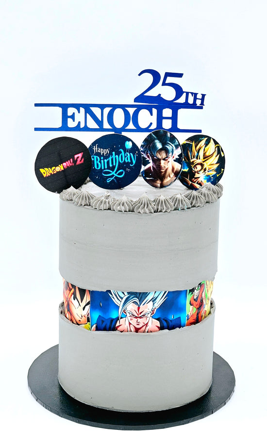 Load image into Gallery viewer, Goku Dragon Ball Cake
