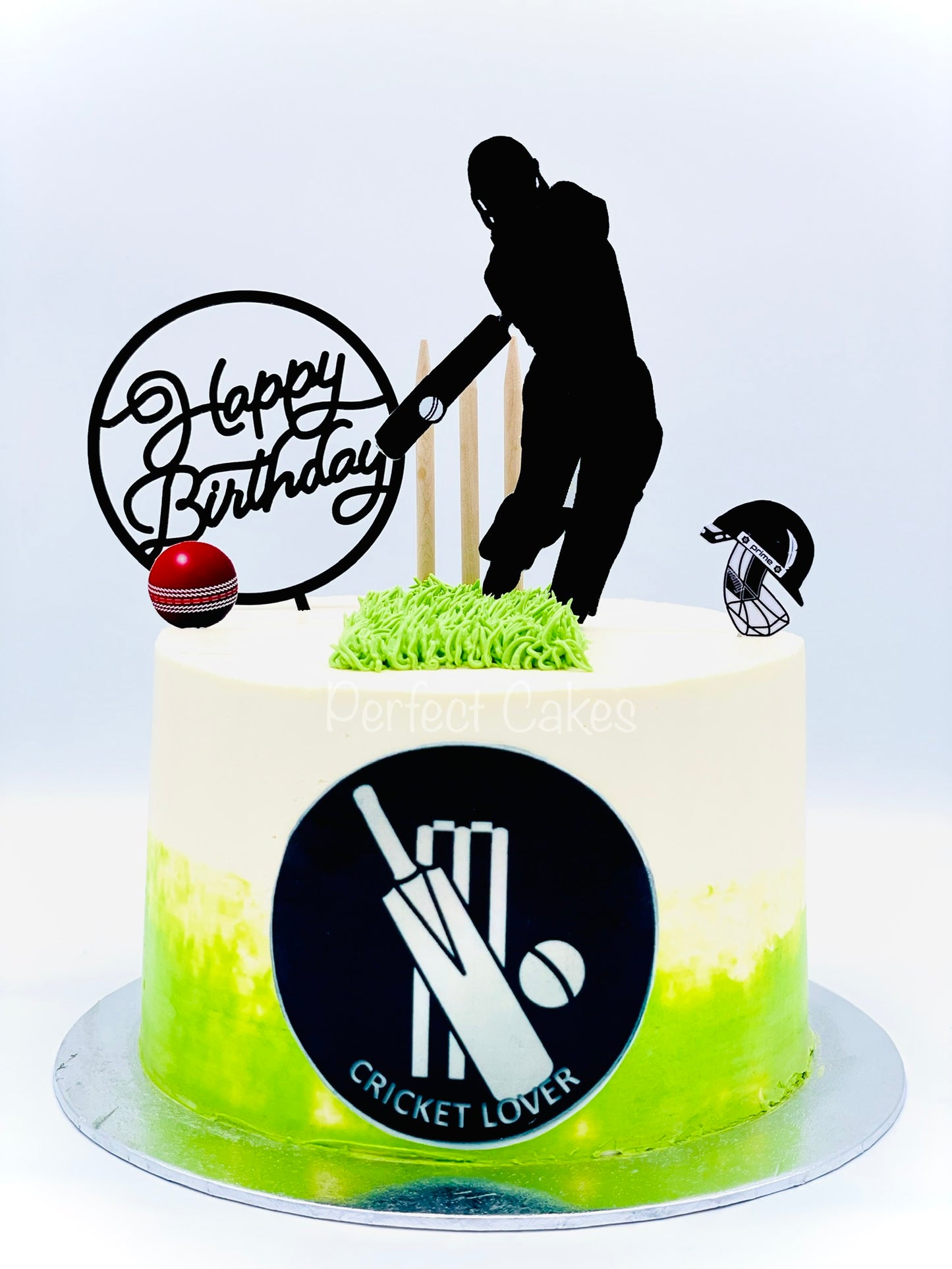Load image into Gallery viewer, Cricket Theme Cake
