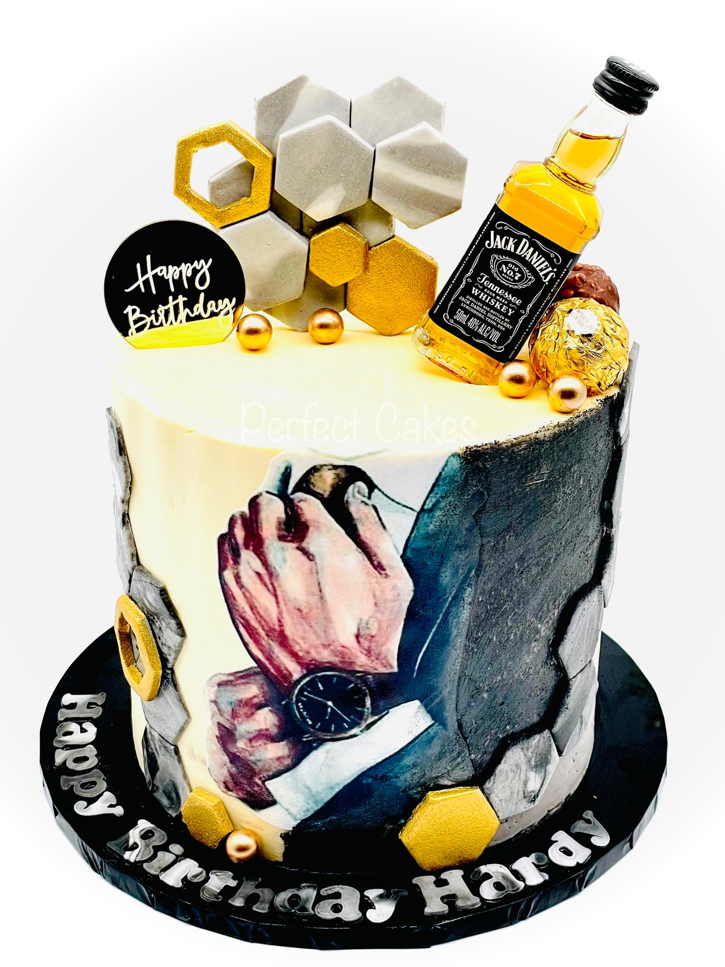 Load image into Gallery viewer, Hexa Alcohol Cake for him
