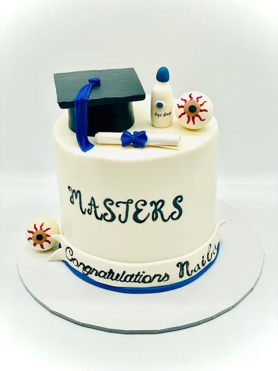 Customised Optometrist's Graduation Cakes