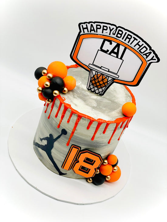 Basketball Theme Cake