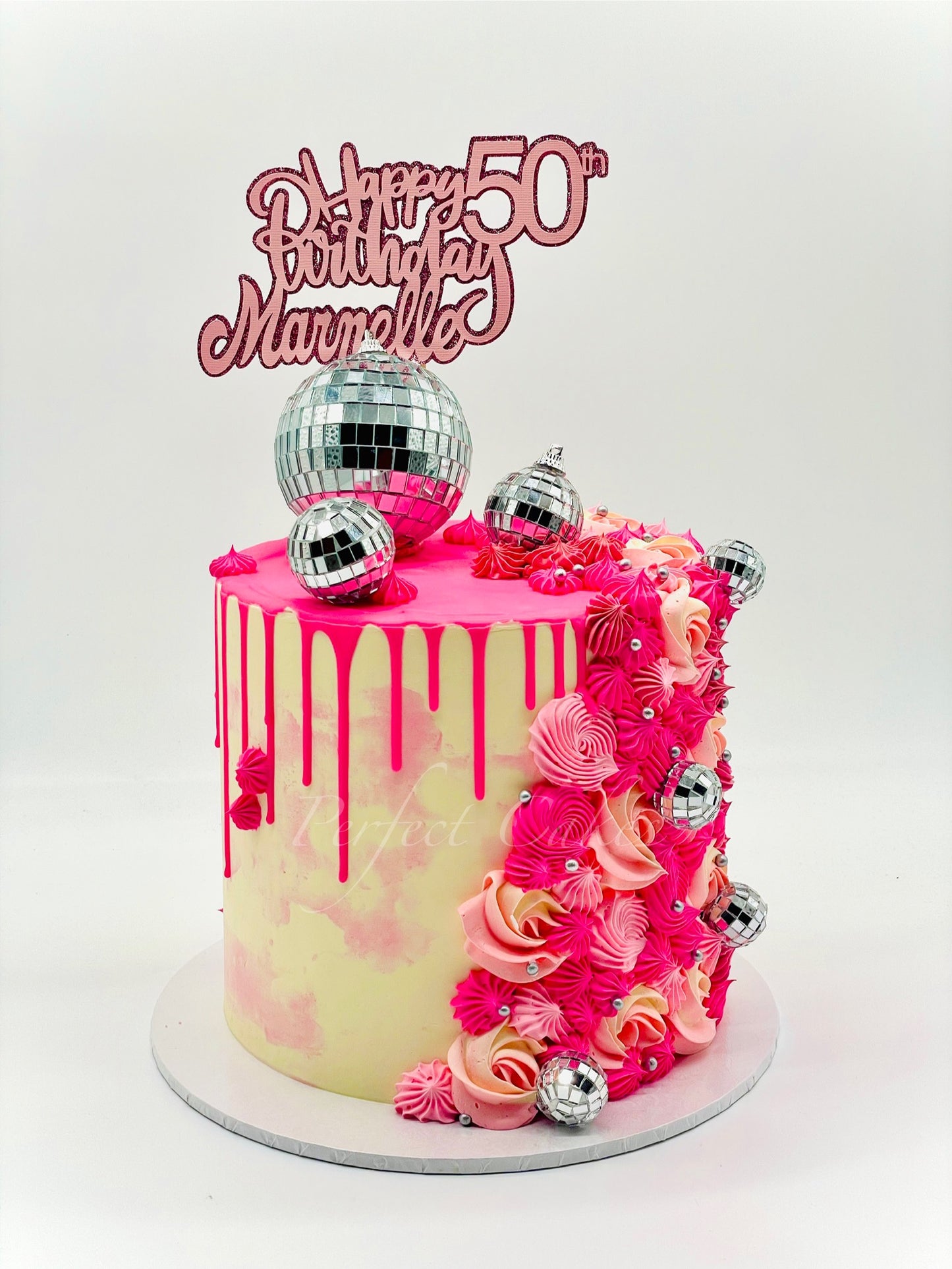 Disco Pink Cake