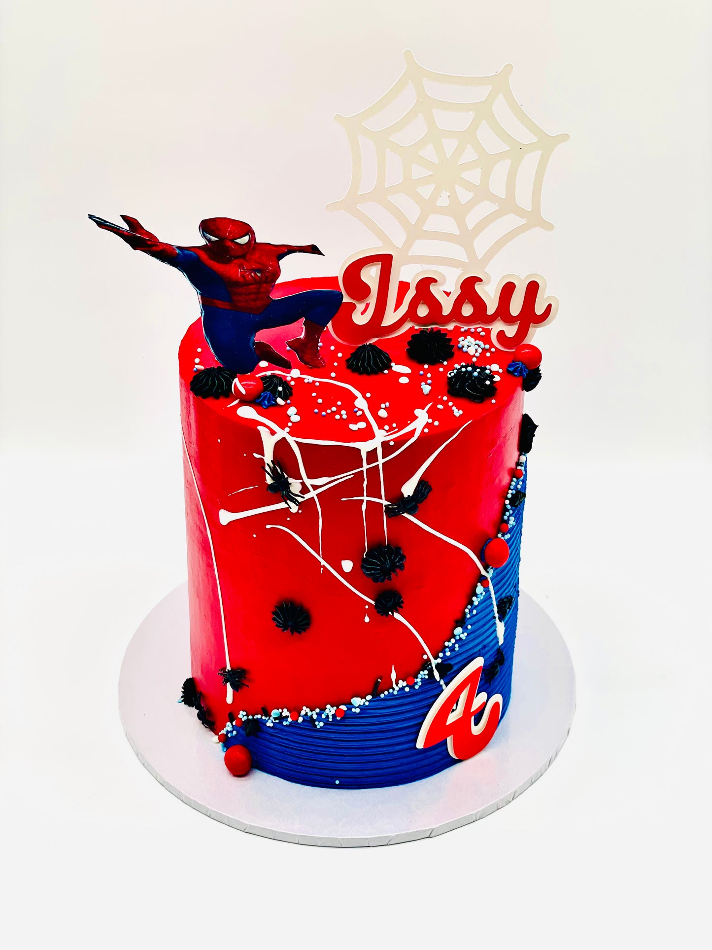 Spiderman Cob web Cake