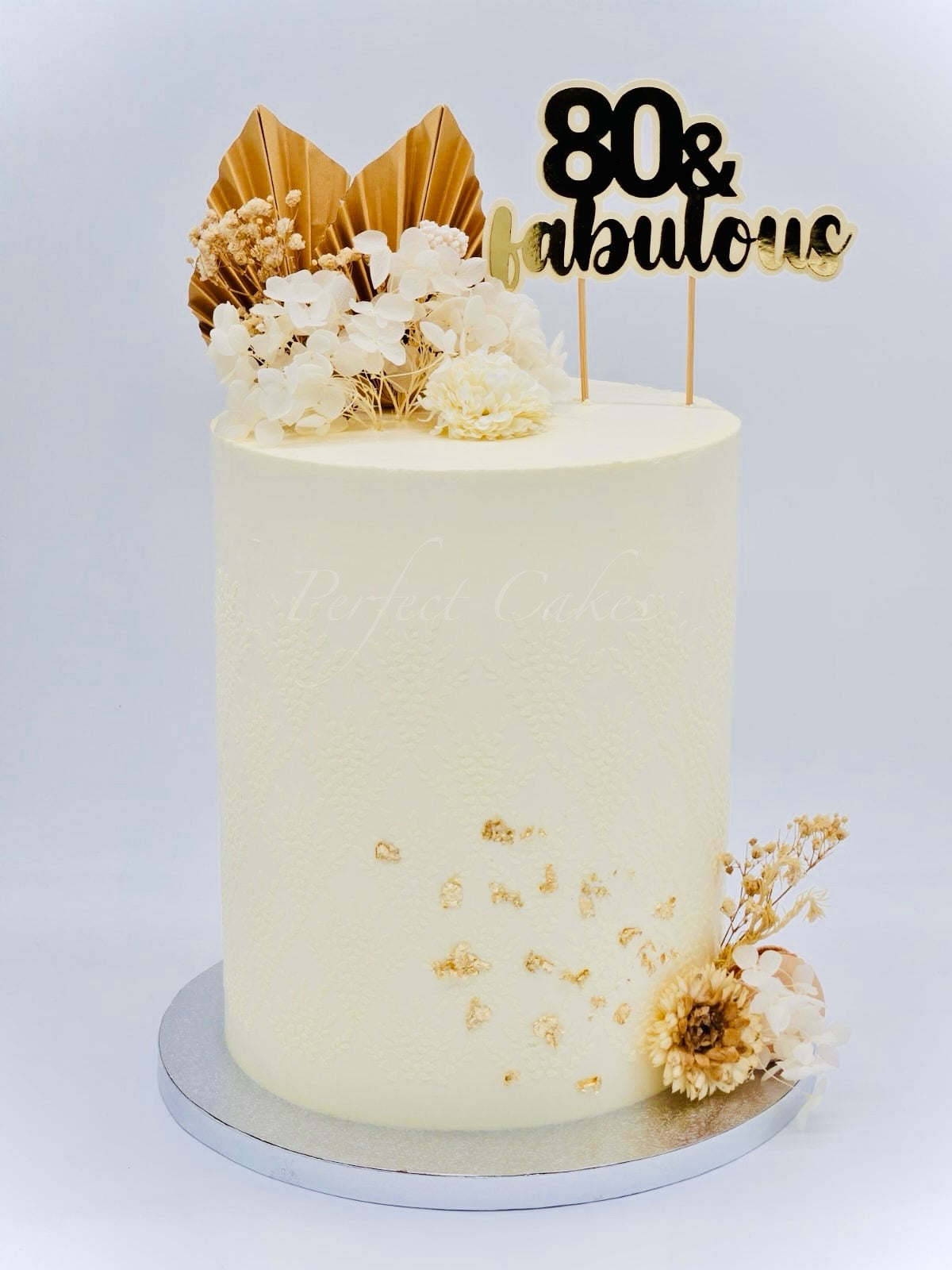 Classic Neutral Love Cake