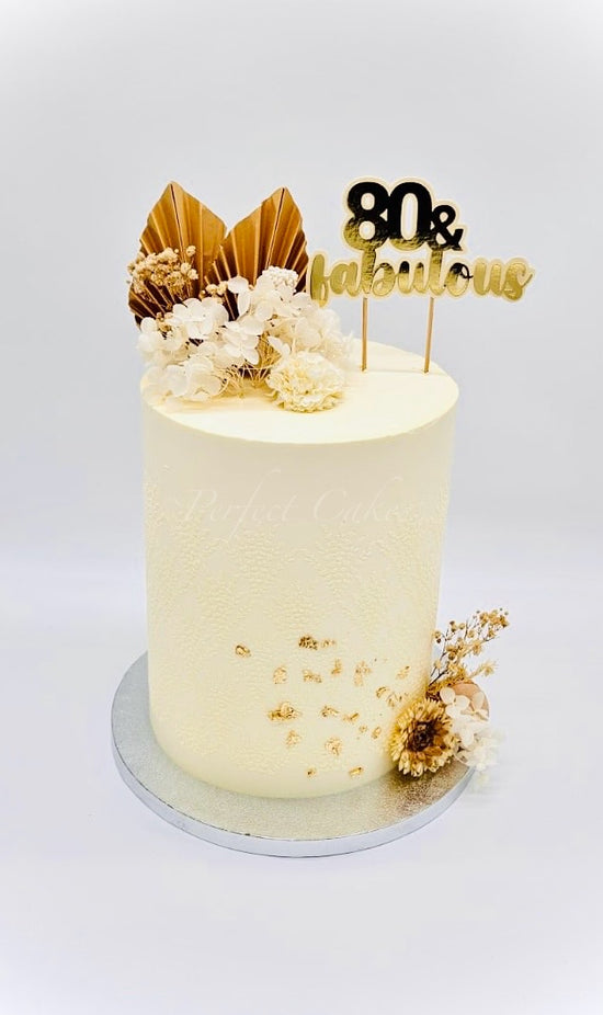 Classic Neutral Love Cake
