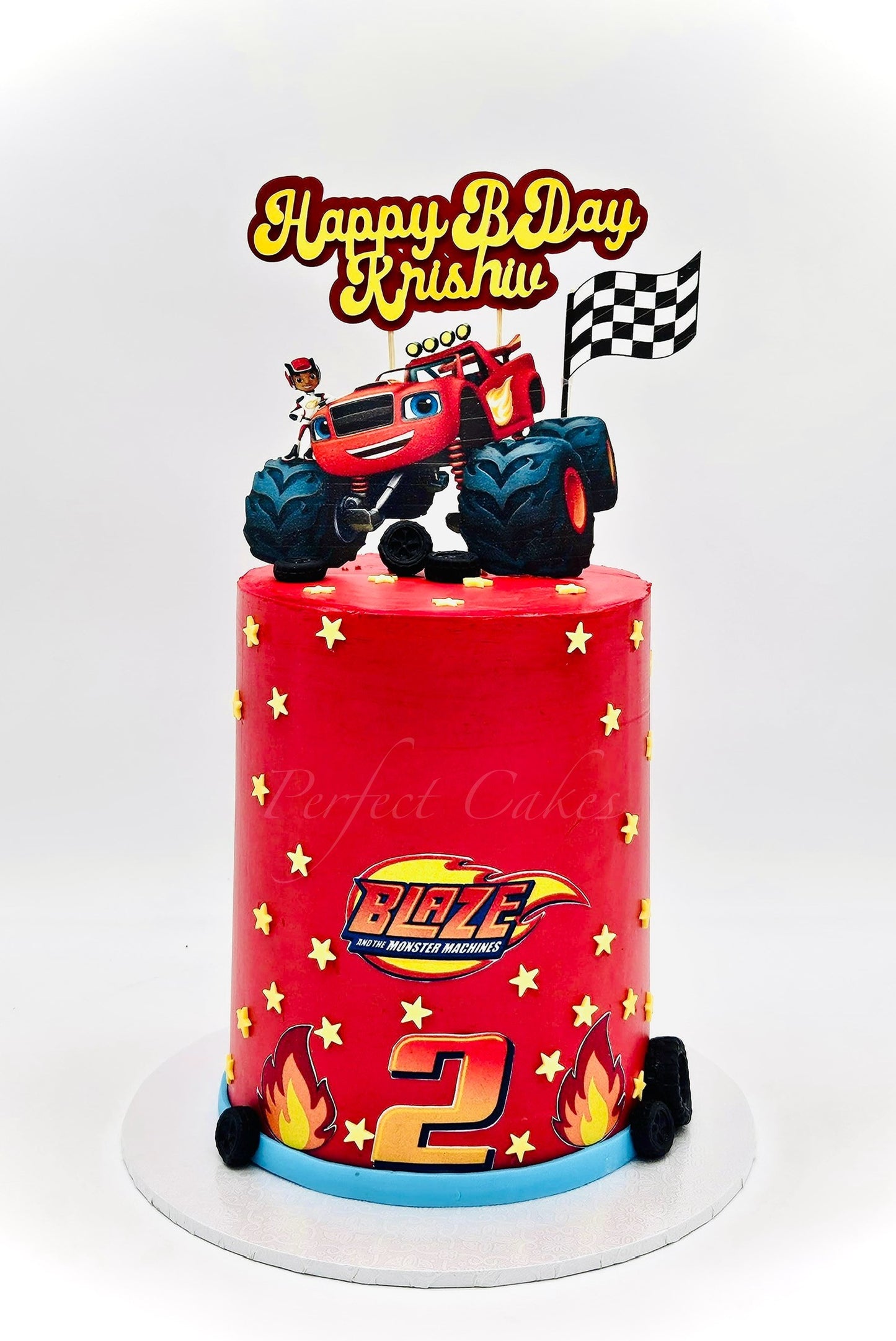 Blaze Monster Truck Cake