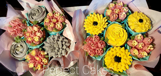 Load image into Gallery viewer, Mother&amp;#39;s Day Floral Cupcake Boquets
