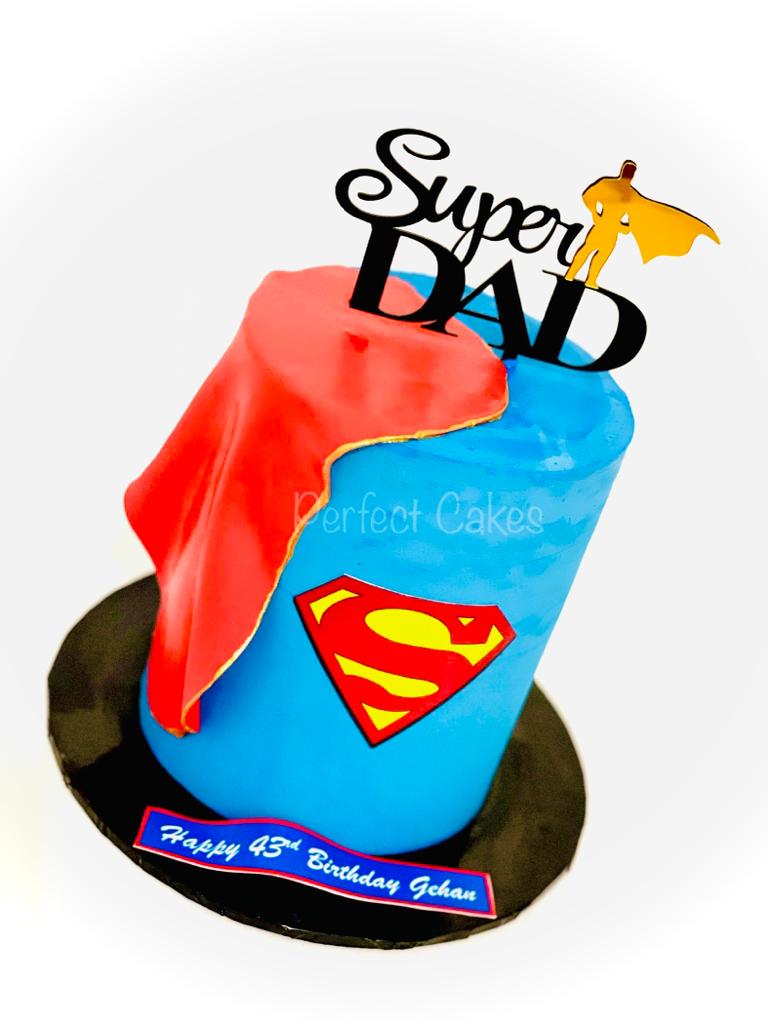 Load image into Gallery viewer, Super Dad Cake
