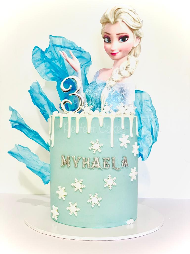 Load image into Gallery viewer, Frozen Elsa Sail Cake
